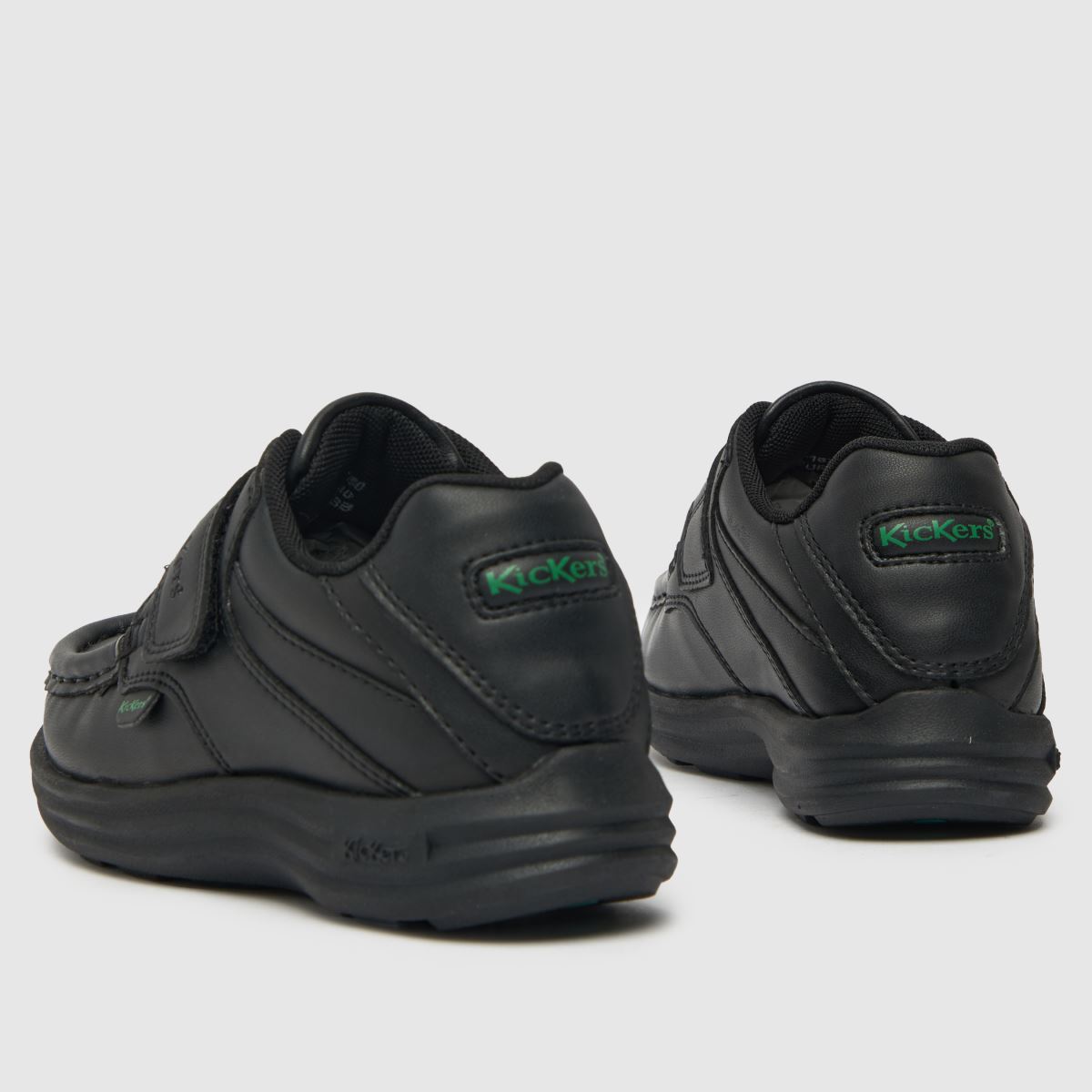 Kickers Reasan Strap Boys Toddler in Black