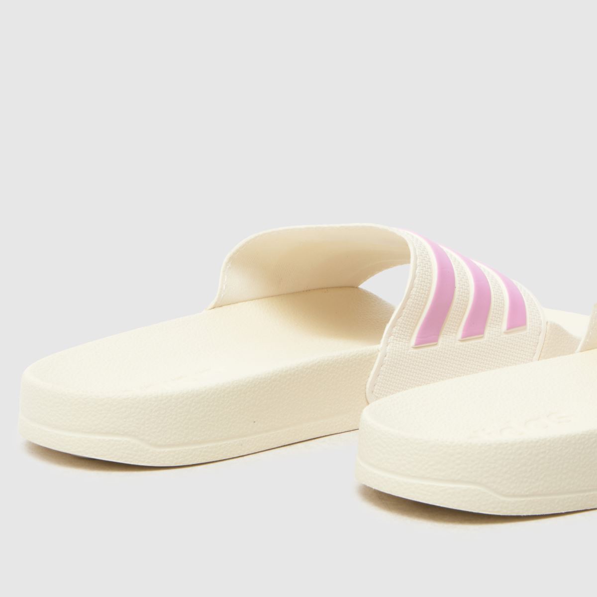 adidas Adilette Shower Girls Junior in Off-White Multi