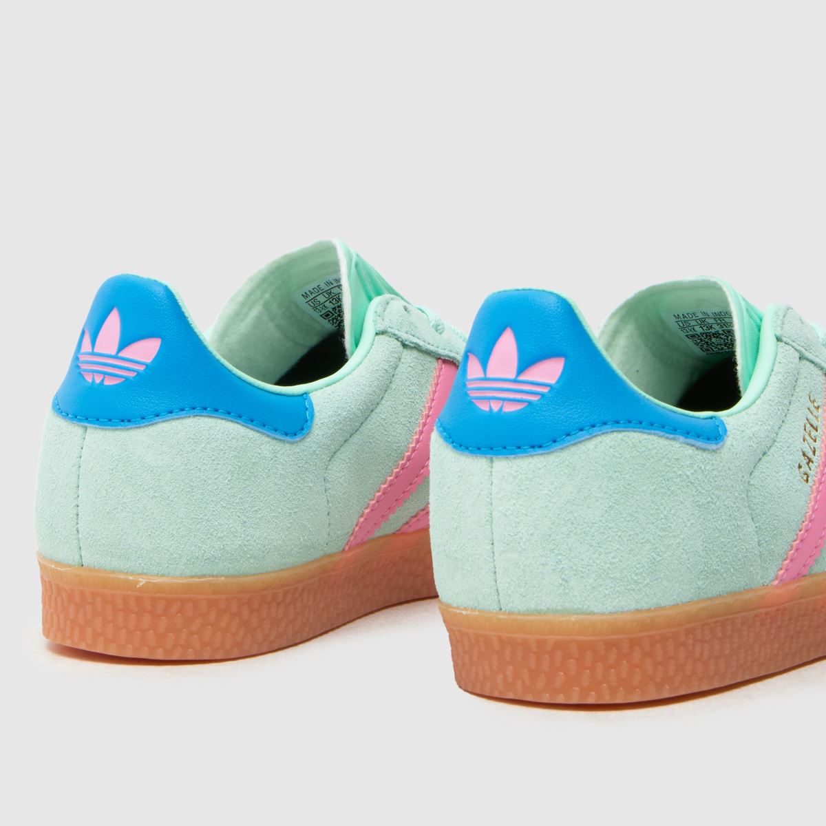adidas Gazelle Girls Junior in Green Multi