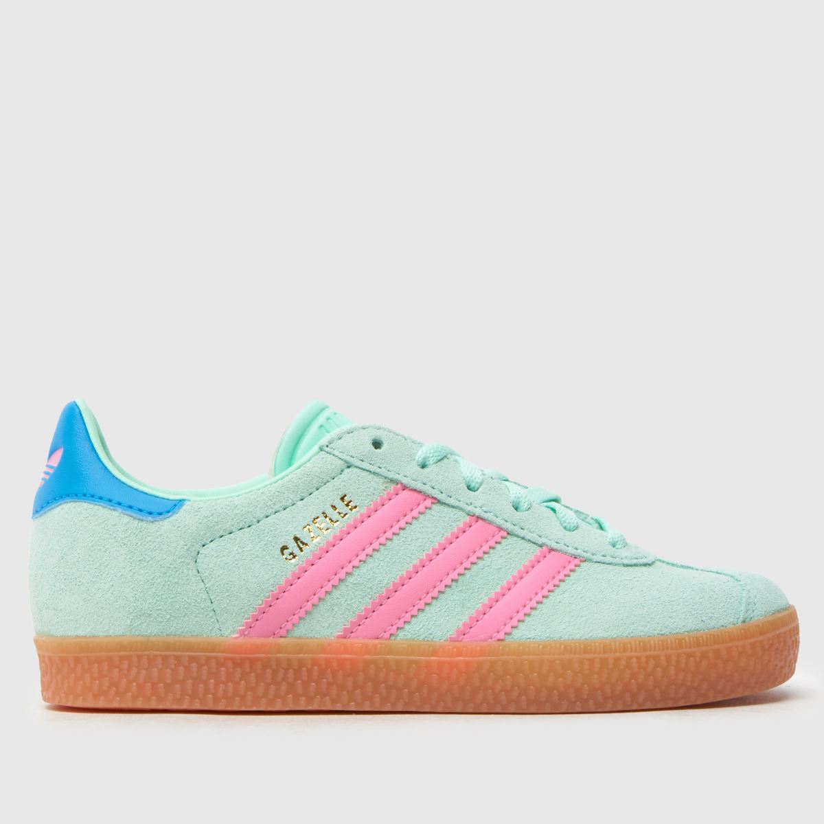 adidas Gazelle Girls Junior in Green Multi