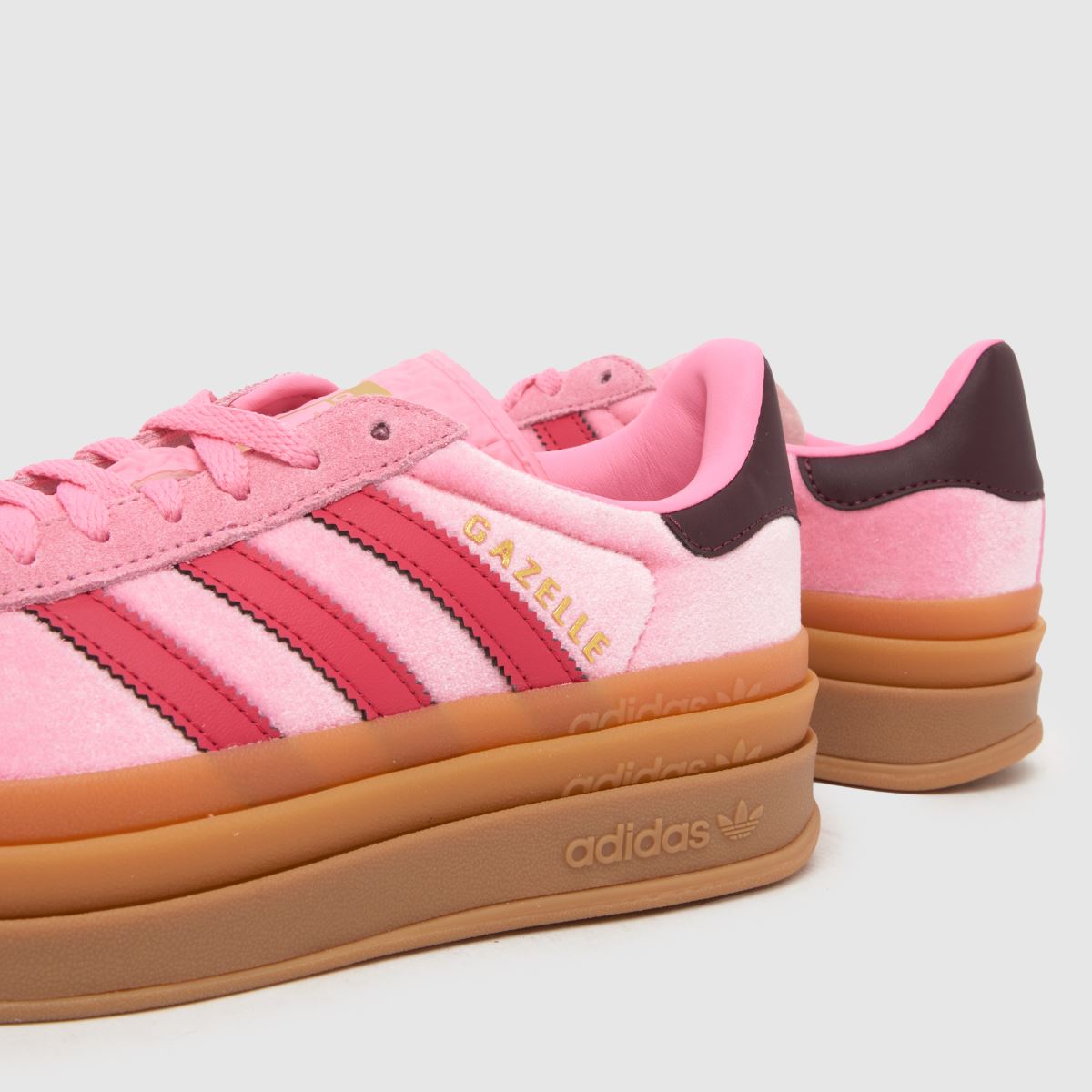 adidas Gazelle Bold Girls Youth in Pink