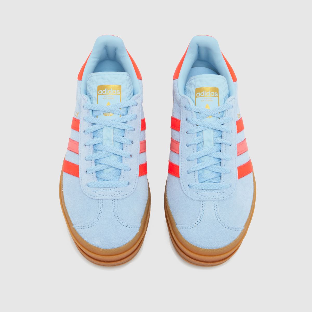 adidas Gazelle Bold Girls Youth in Pale Blue Multi