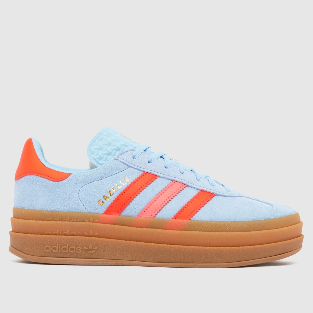 adidas Gazelle Bold Girls Youth in Pale Blue Multi