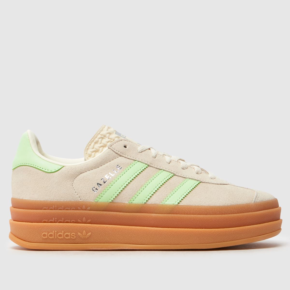 adidas Gazelle Bold Girls Youth in Stone