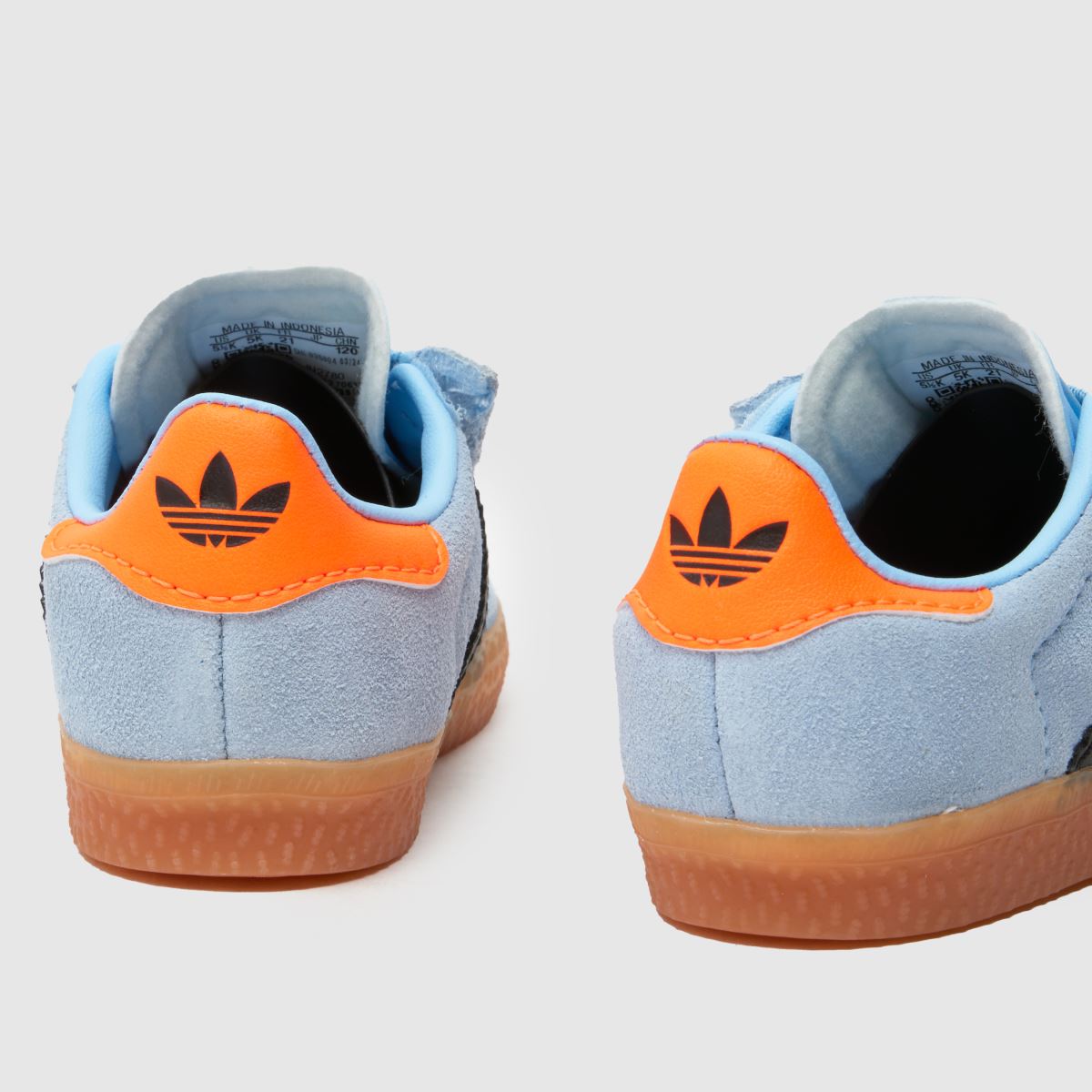 adidas Gazelle Boys Toddler in Pale Blue