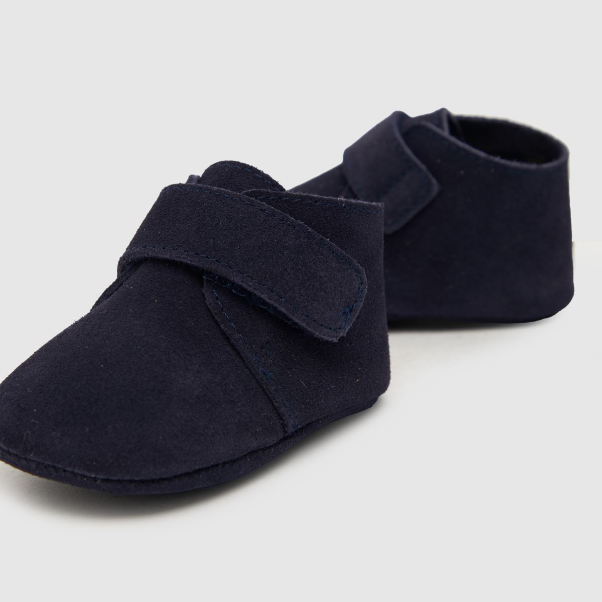 schuh Crumble Crib Bootie Boys Baby in Navy