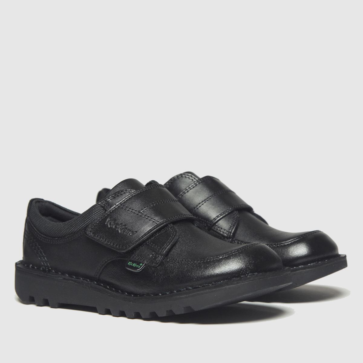 Kickers Scuff Lo Boys Junior in Black 3 Kickers Scuff Lo Boys Junior in Black