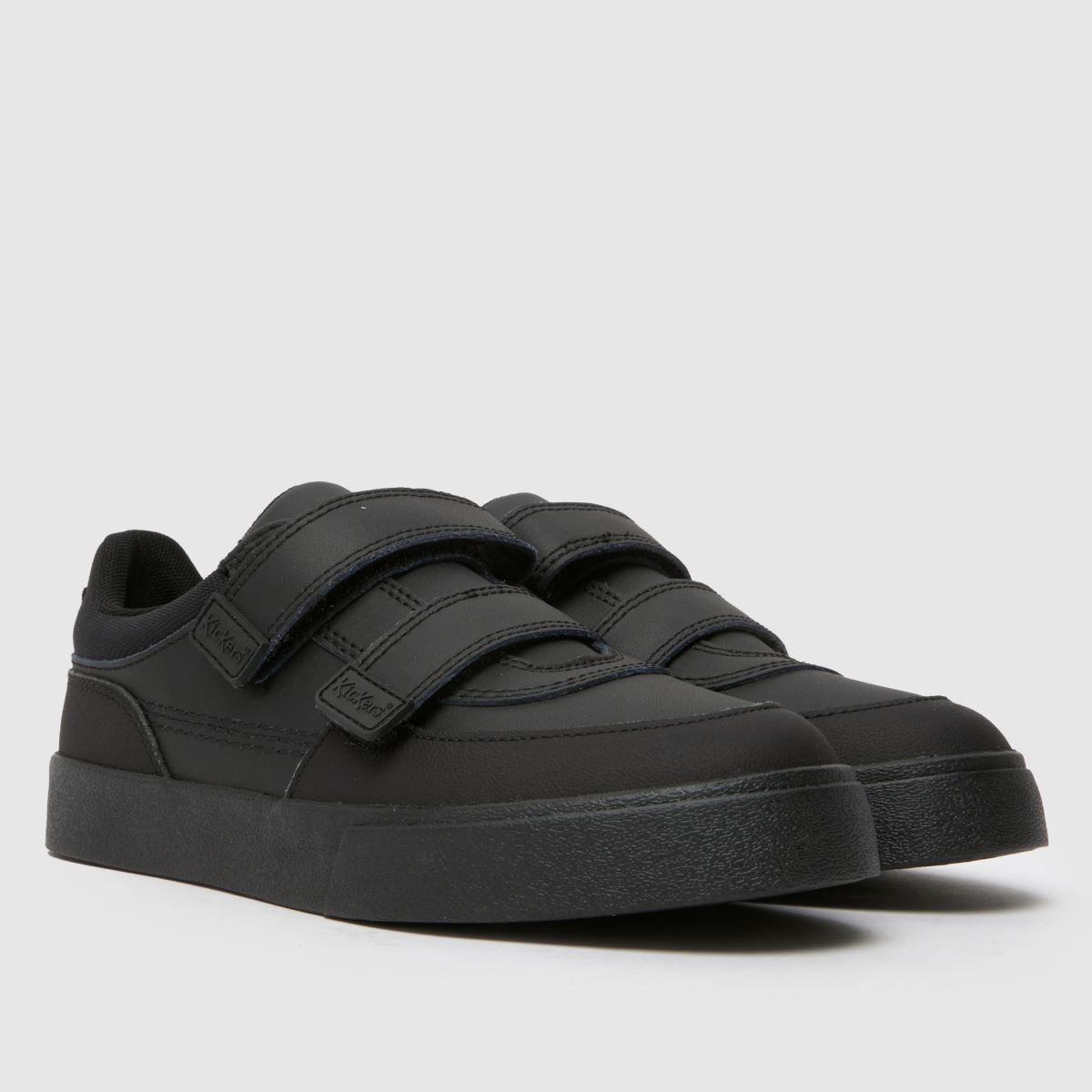 Kickers Tovni Scuff Lo Boys Junior in Black 3 Kickers Tovni Scuff Lo Boys Junior in Black