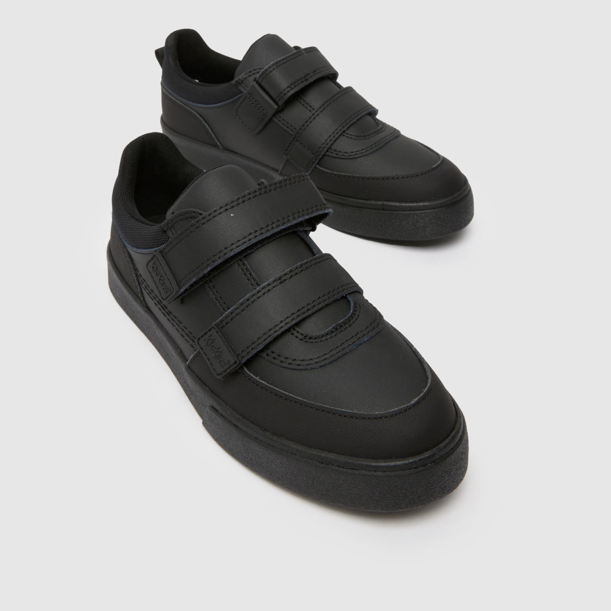 Kickers Tovni Scuff Lo Boys Junior in Black 4 Kickers Tovni Scuff Lo Boys Junior in Black